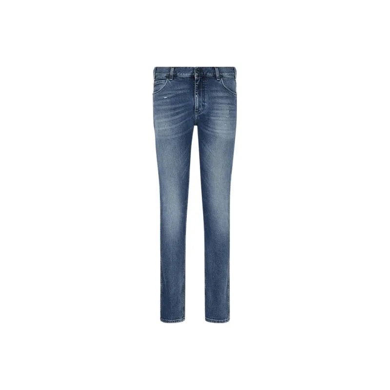 EMPORIO ARMANI FW22 Jeans Men's Blue-0