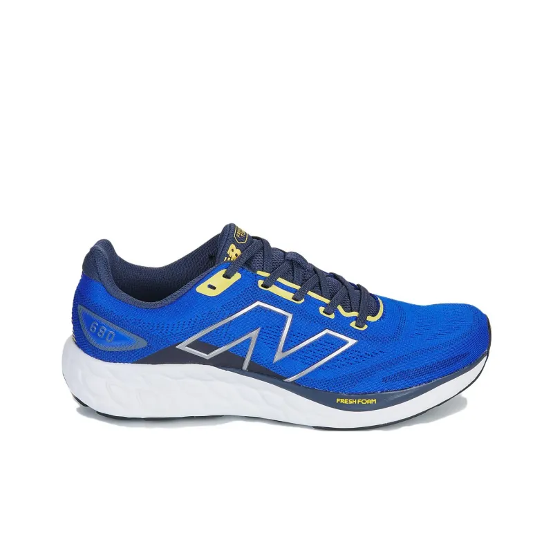 New Balance NB 680 Anti Slip Wear Resistant Low Top Running Shoes Men's Blue-1