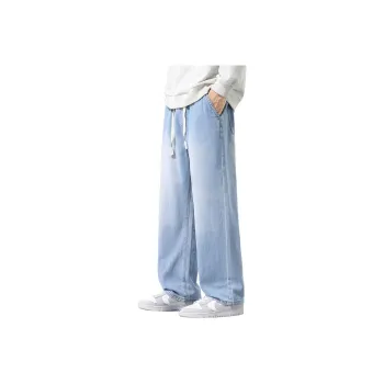 Tonlion Jeans Unisex Moon White Blue