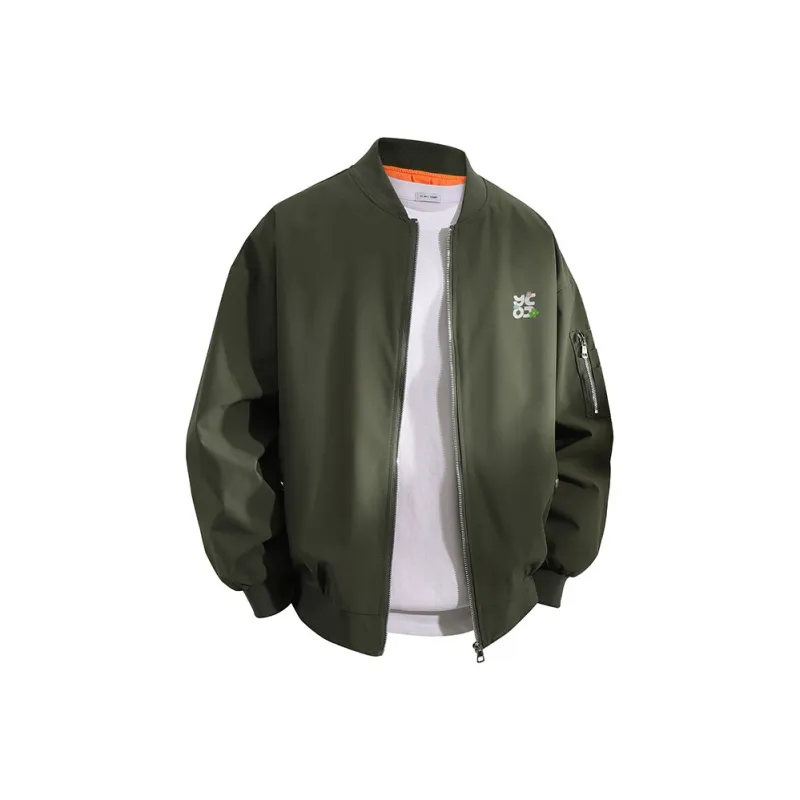 YOSICIL Jackets Coats Unisex Green-0