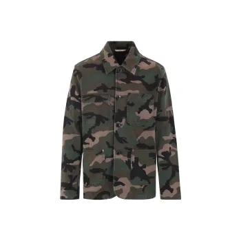 Valentino SS24 Jackets Coats Men's Green