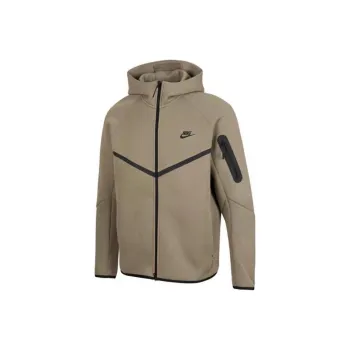 Nike TCH FLC FZ WR Jacket Men's Brown