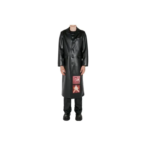 Misbhv Leather Jacket Men's Black
