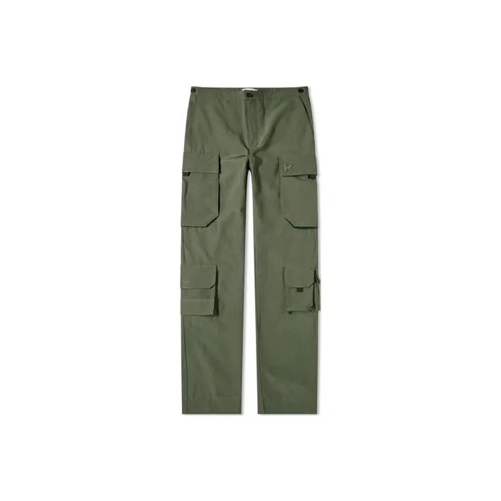 KENZO Casual Pants Men Green-0