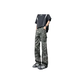 WARNING LIGHT Jeans Unisex Camouflage