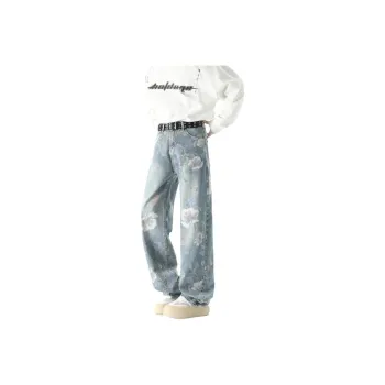 Children Of Huaxia Jeans Men's Light Blue
