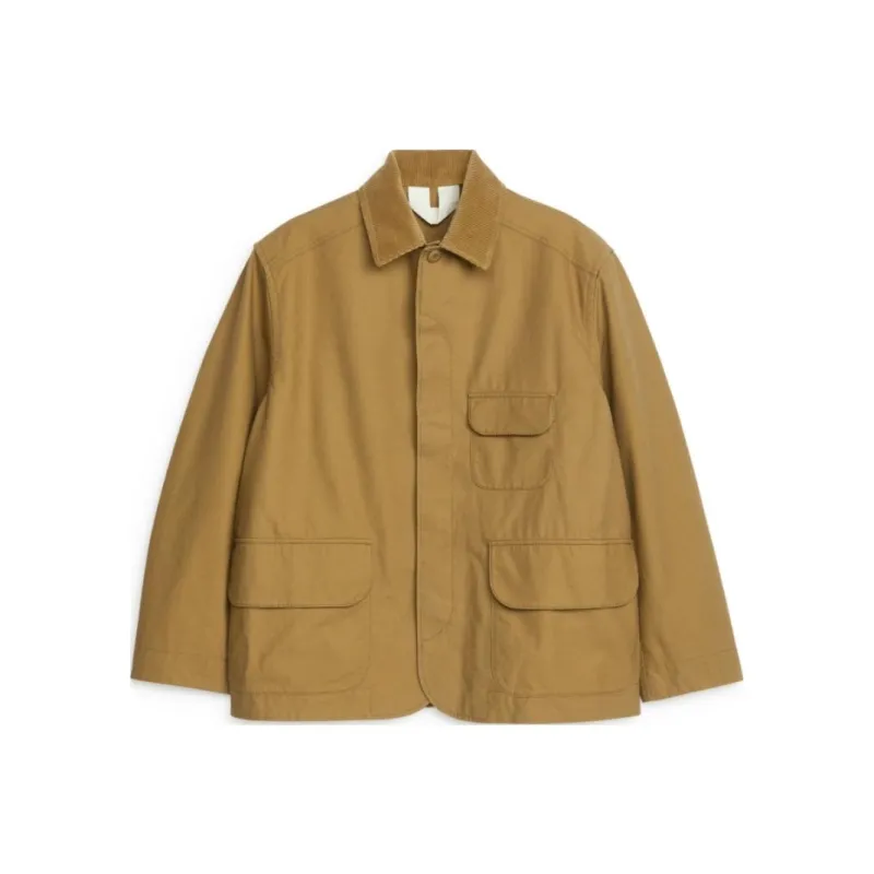ARKET Jackets Coats Men's Dark Beige-0