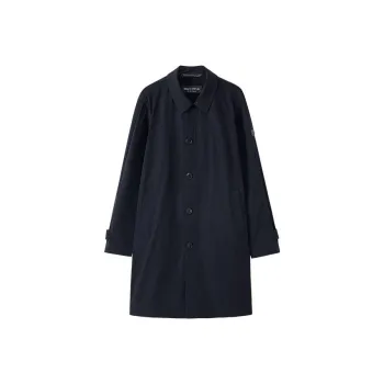 MARC OPOLO Trench Coats Men Black Navy Blue 898