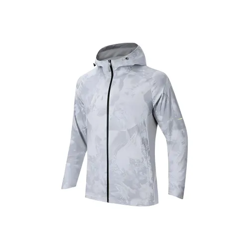 Anta Running Collection Trench Coat Men's Mud Limestone