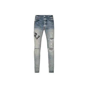AMIRI Skinny Old English Logo Jean