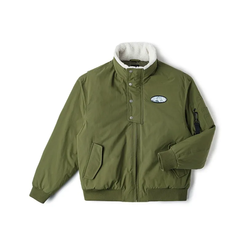 Lee FW24 Down Jacket Men's Olive Green-0