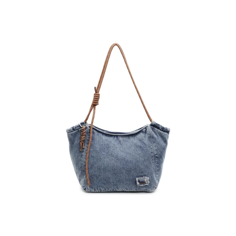 Debecca Denim Shoulder Bag Women's Multicolor-0