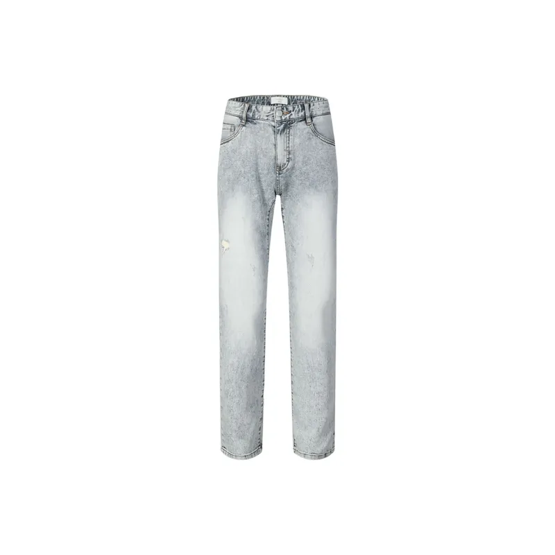 DAVID NAMAN Jeans Men Light Gray-0