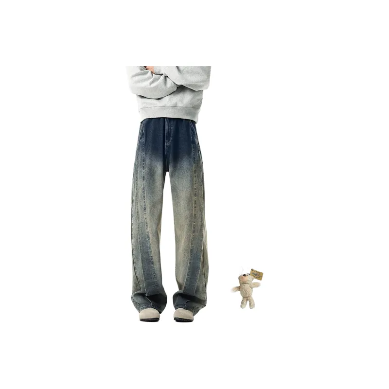 HOKLV Jeans Unisex-7