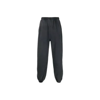 Balenciaga FW22 Sports Pants Loose Fit Style Men's Men's Black