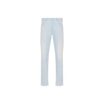 EMPORIO ARMANI J16 Slim Fit Bleached Denim Jeans