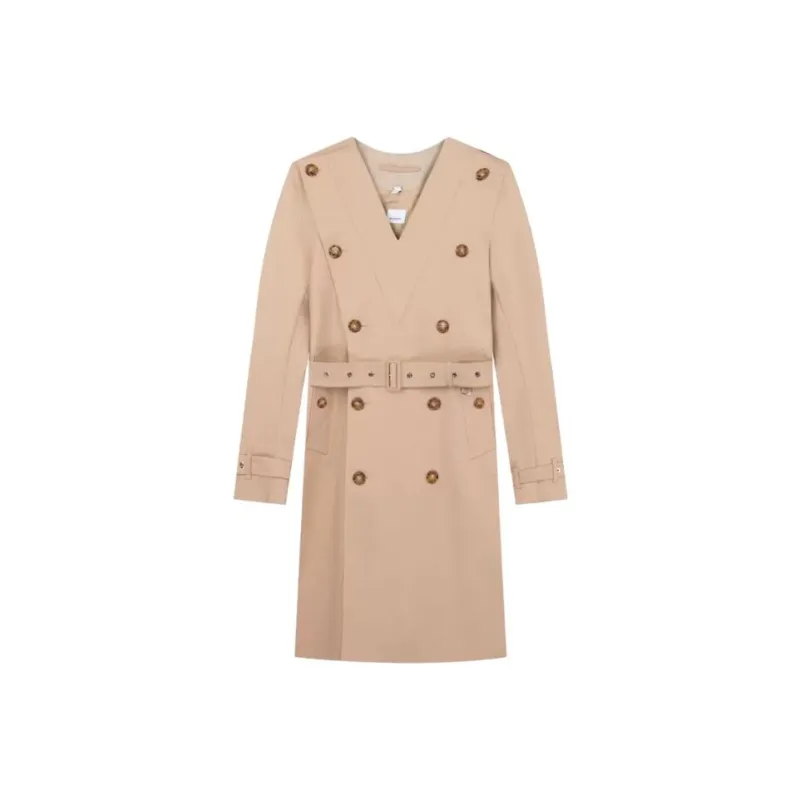 Burberry Trench Coat Men's Beige-0