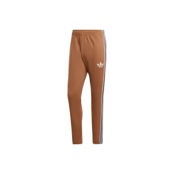 adidas originals Adicolor 70s Striped Track Pants Brown