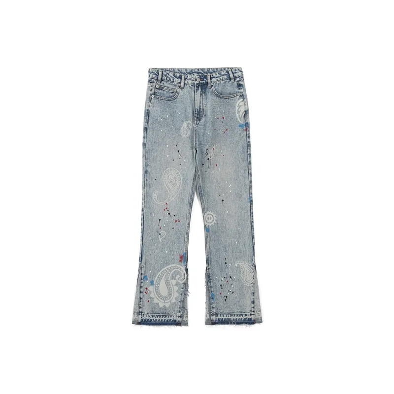 UNTILWERICH Jeans Unisex Light Blue-0