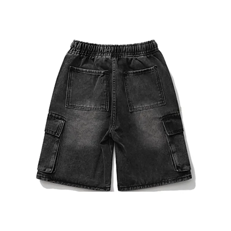 Nuthink Denim Shorts Unisex-2