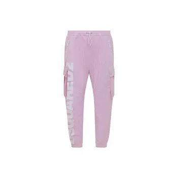 DSQUARED 2 Logo Print Tapered Cargo Pants