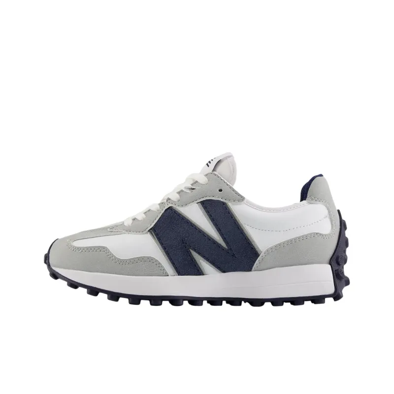 New Balance NB 327 Anti Slip Wear Resistant Low Top Casual Running Shoes Women's White Gray-0