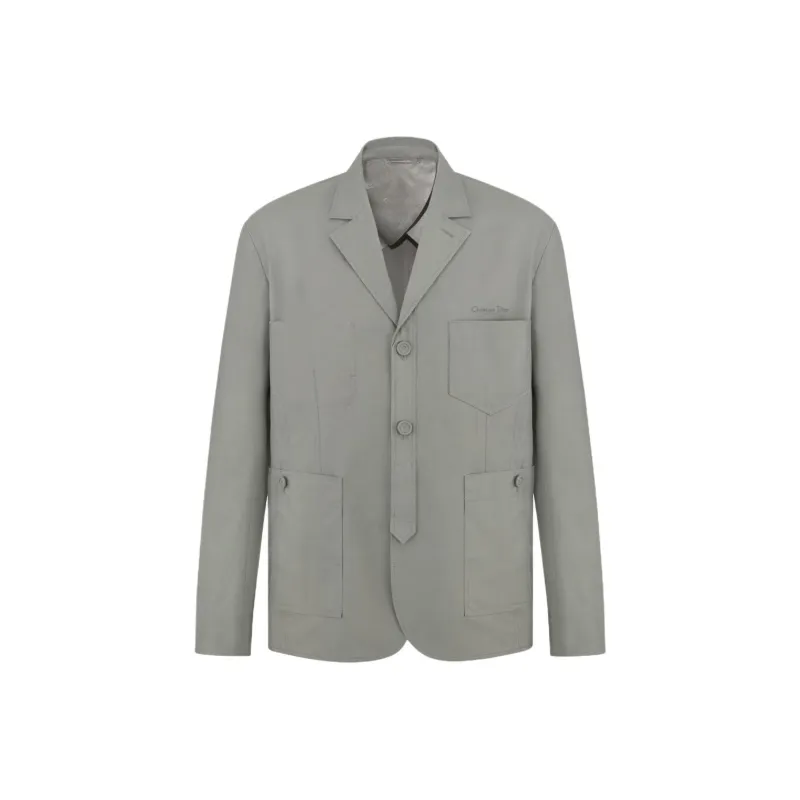 DIOR Collared Button Up Work Jacket-0