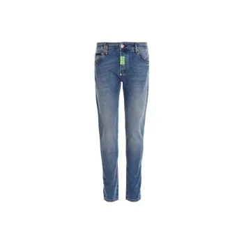 PHILIPP PLEIN Logo Patch Skinny Jeans