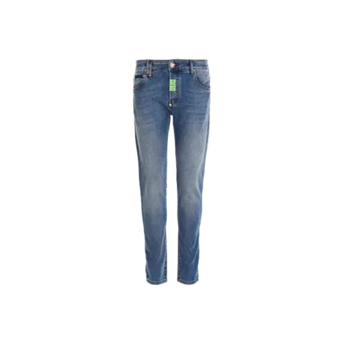 PHILIPP PLEIN Logo Patch Skinny Jeans