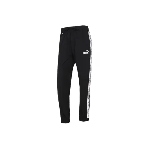 PUMA Knitted Sports Pants Men's Black