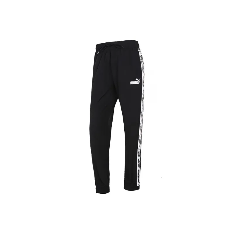 PUMA Knitted Sweatpants Men's Black-0