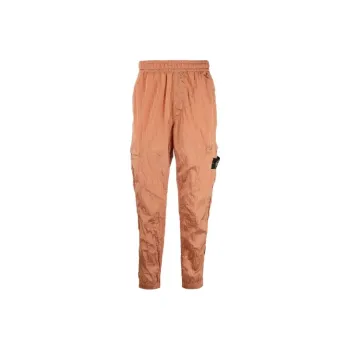 STONE ISLAND SS22 Casual Pants Men's Orange