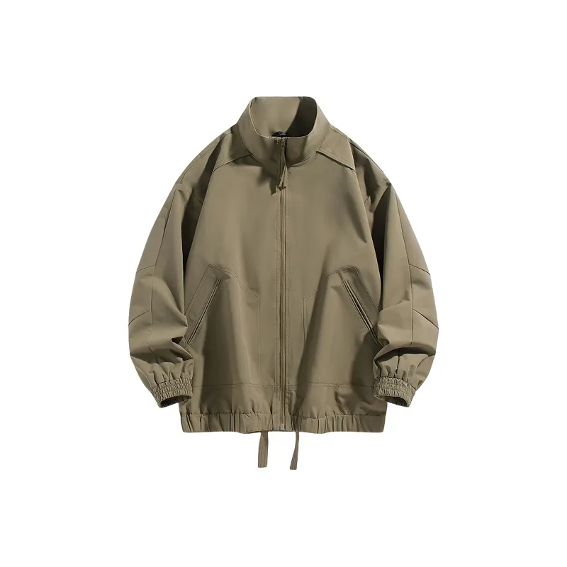 WKOOG Jackets Coats Unisex Dark Red-8