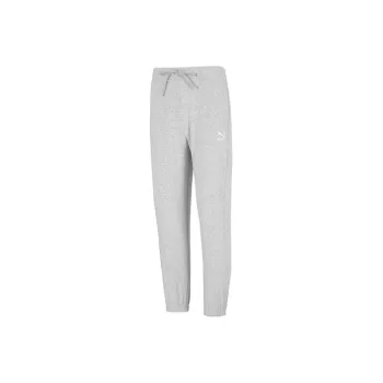 PUMA Knitted Sweatpants Men's Gray