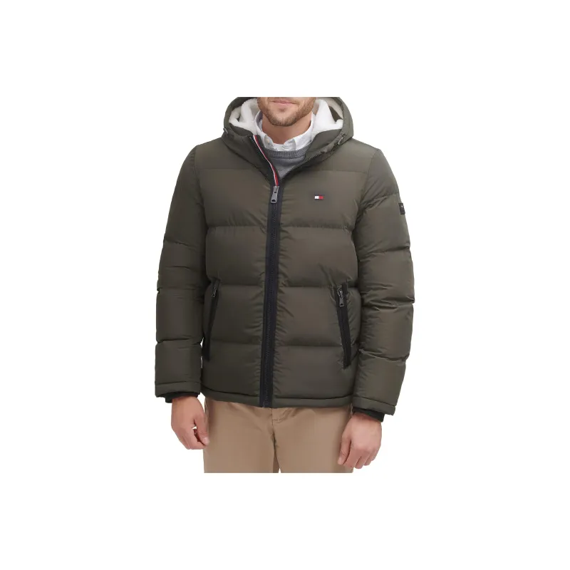 Tommy Hilfiger Puffer Jacket Fall And Winter Men's-4