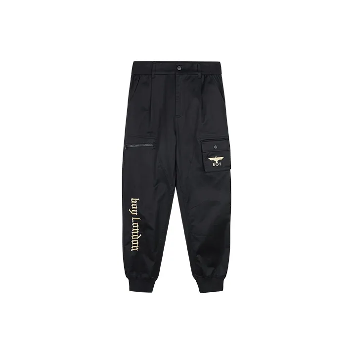 Boy London Knitted Sports Pants Unisex Black-0