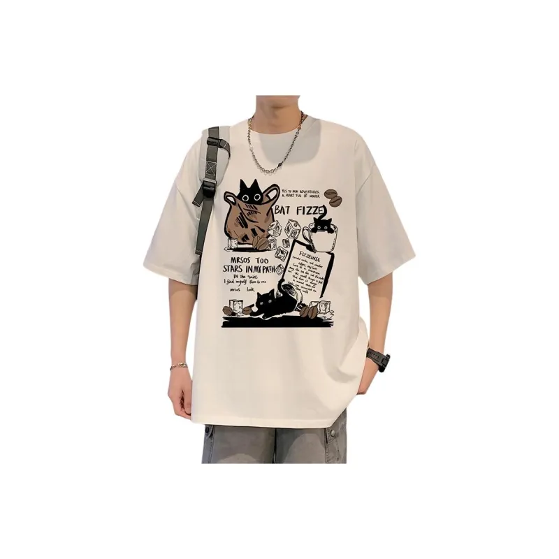 TESTUNG Fashion Minimalist Style T Shirt Men's-6