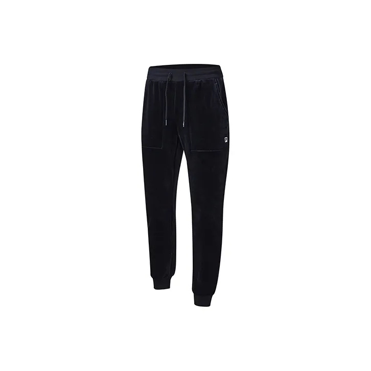 FILA Athletics Knitted Sweatpants Men Royal Blue-0