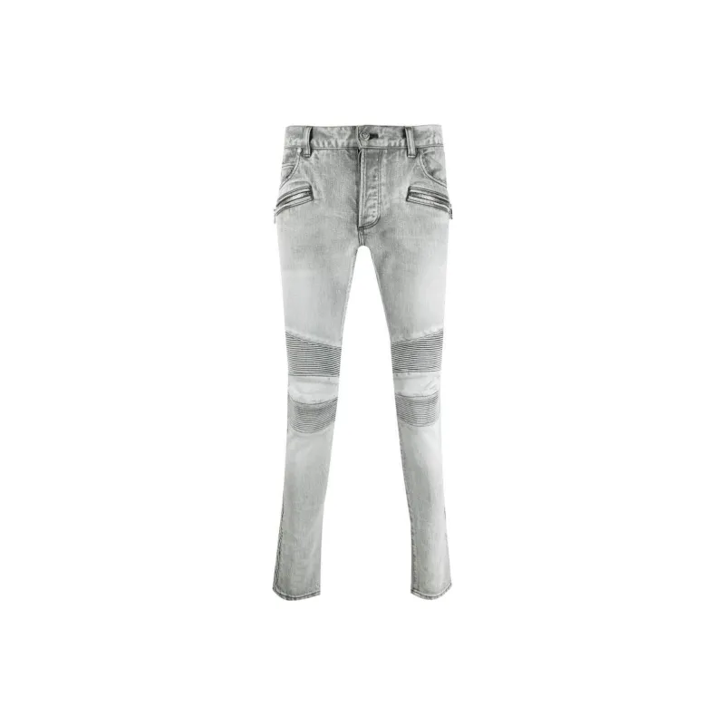 BALMAIN Jeans Men Gray-0