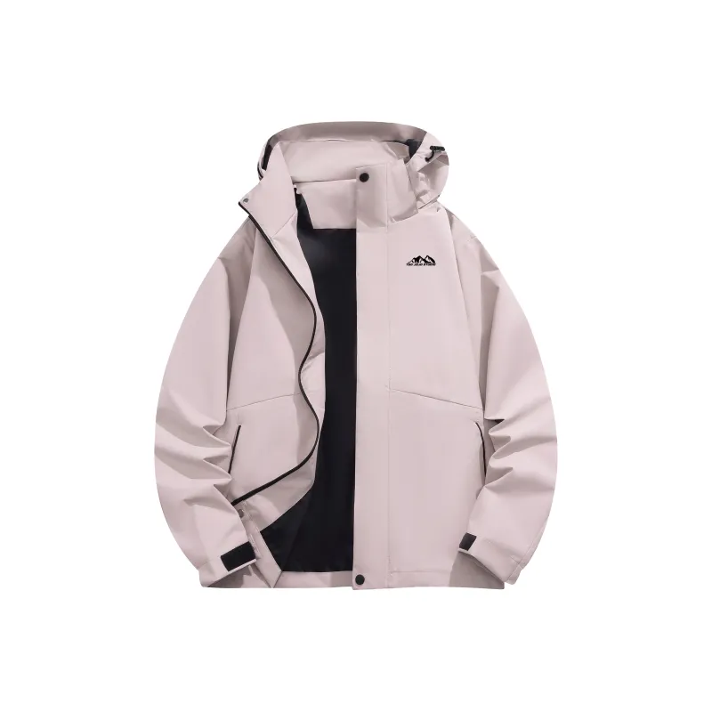 T&D JOJO Jackets Coats Unisex Black-2