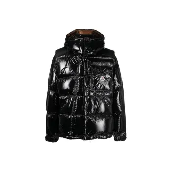 Moncler Karakorum Glossy-finish Padded Jacket