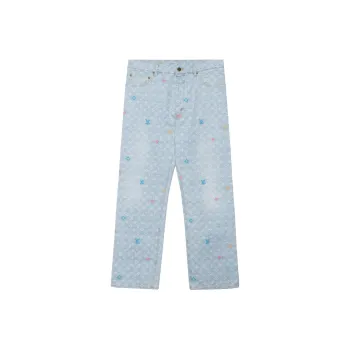 LOUIS VUITTON By Tyler The Creator Monogram Denim Pants