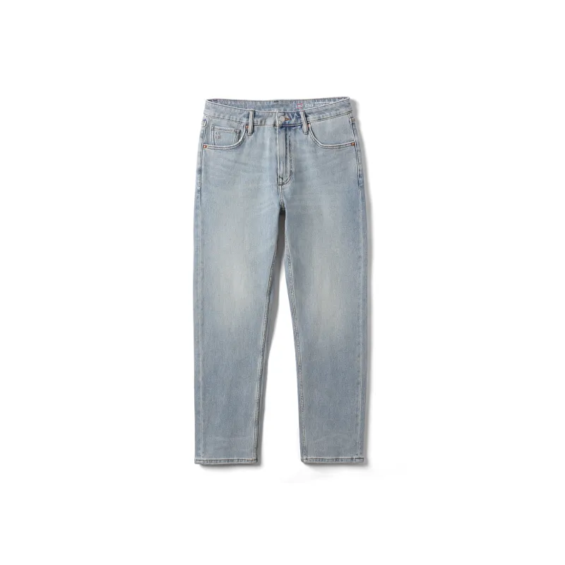 SIMWOOD Jeans Men's Washable Ice Blue-7