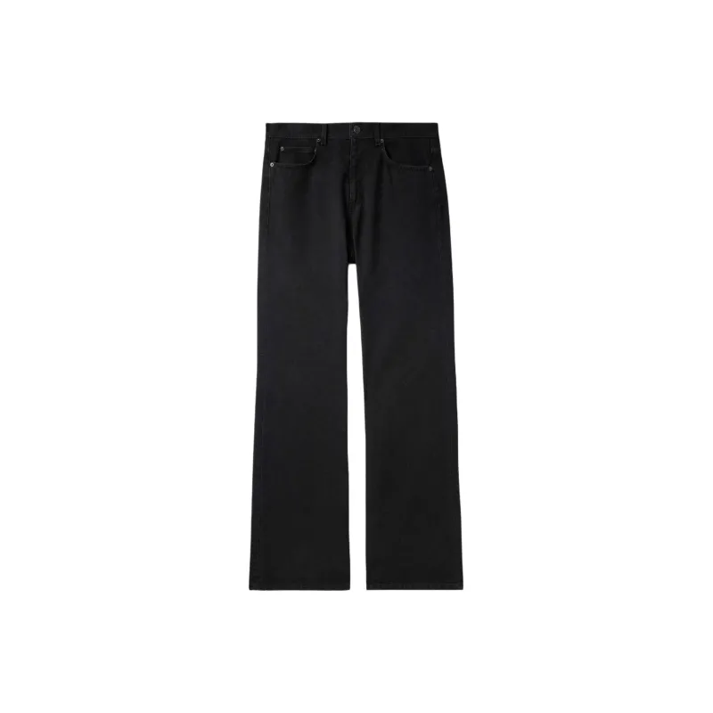 Balenciaga Jeans, Regular Fit Men's Black-0