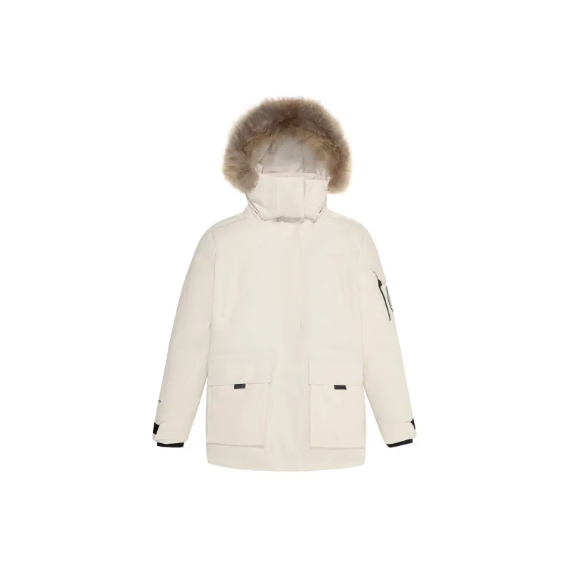 CAMEL Warm Fleece Series Down Jacket Unisex-0