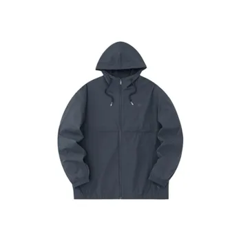 Anta Basketball Collection Trench Coat Men's Shrimp Gray