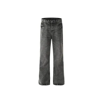 YINLEI Jeans Unisex Black