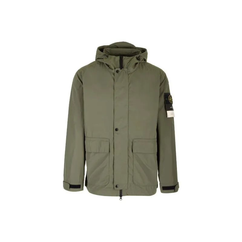 STONE ISLAND SS24 Jackets Coats Men's Army Green-0