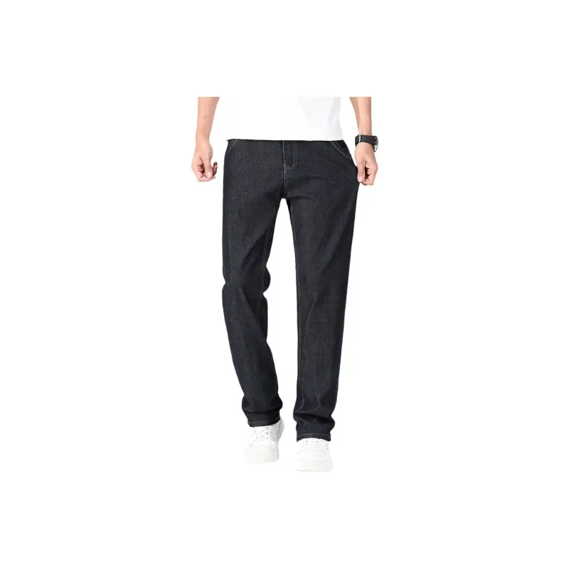 KM 2025 Spring Summer Jeans Thin Men's-0