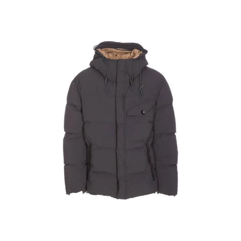 TEN C Survival Hooded Drawstring Down Jacket-0